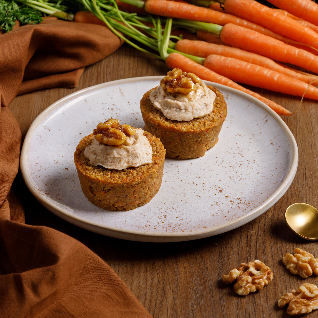 Raw Spiced Carrot Cake