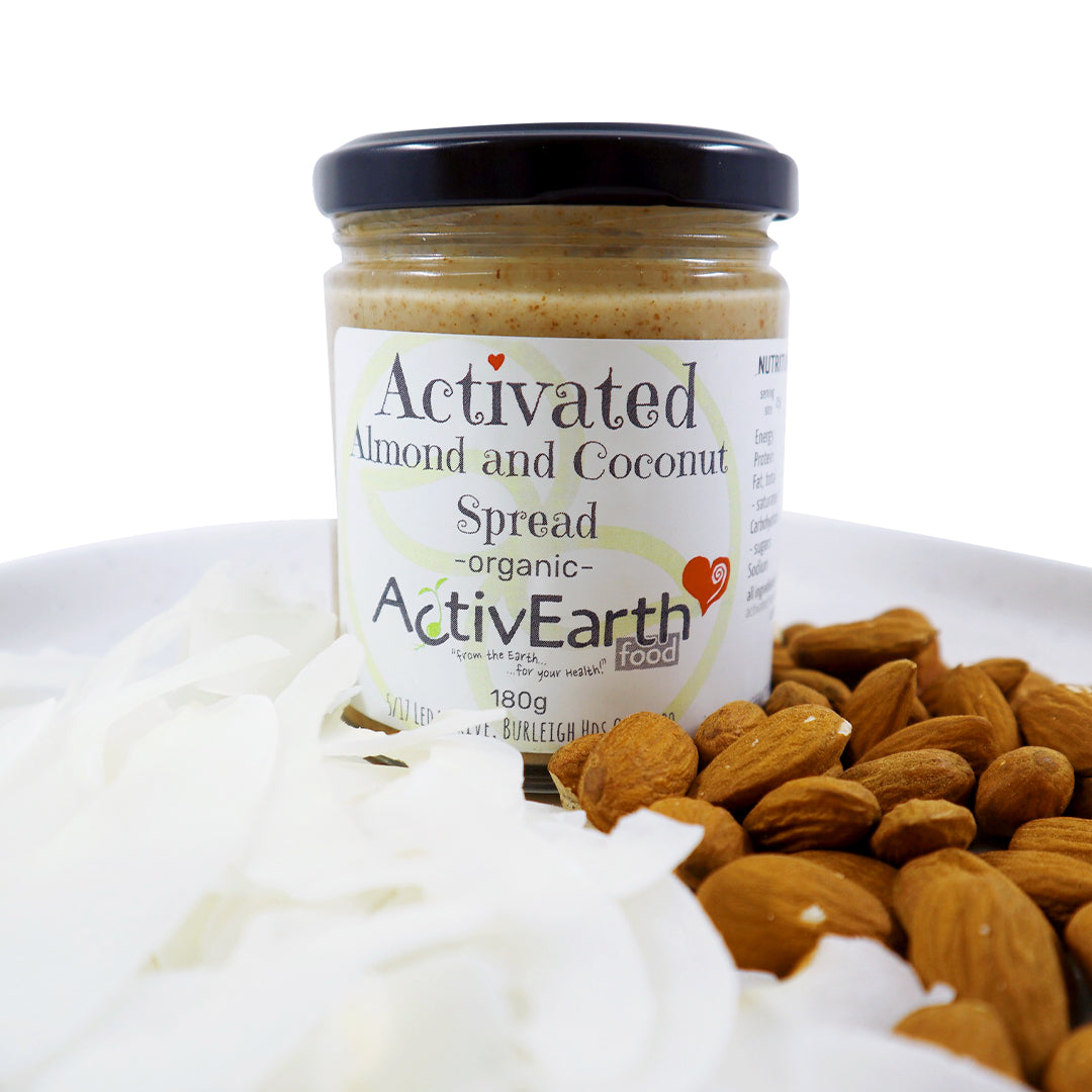 Activated Almond and Coconut Spread